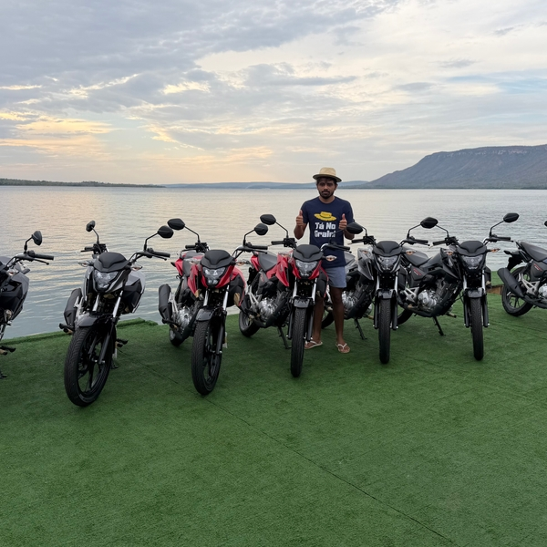 Responsável pela campanha com as motos